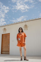 Poppy Peach Cord-Set