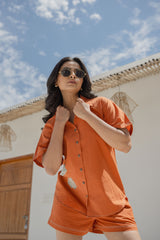 Poppy Peach Cord-Set