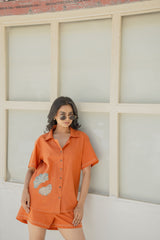 Poppy Peach Cord-Set