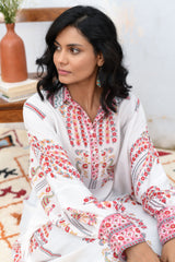 Khajur Butte Print Kaftan