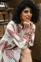 Short Dress - Khajur Tree Print